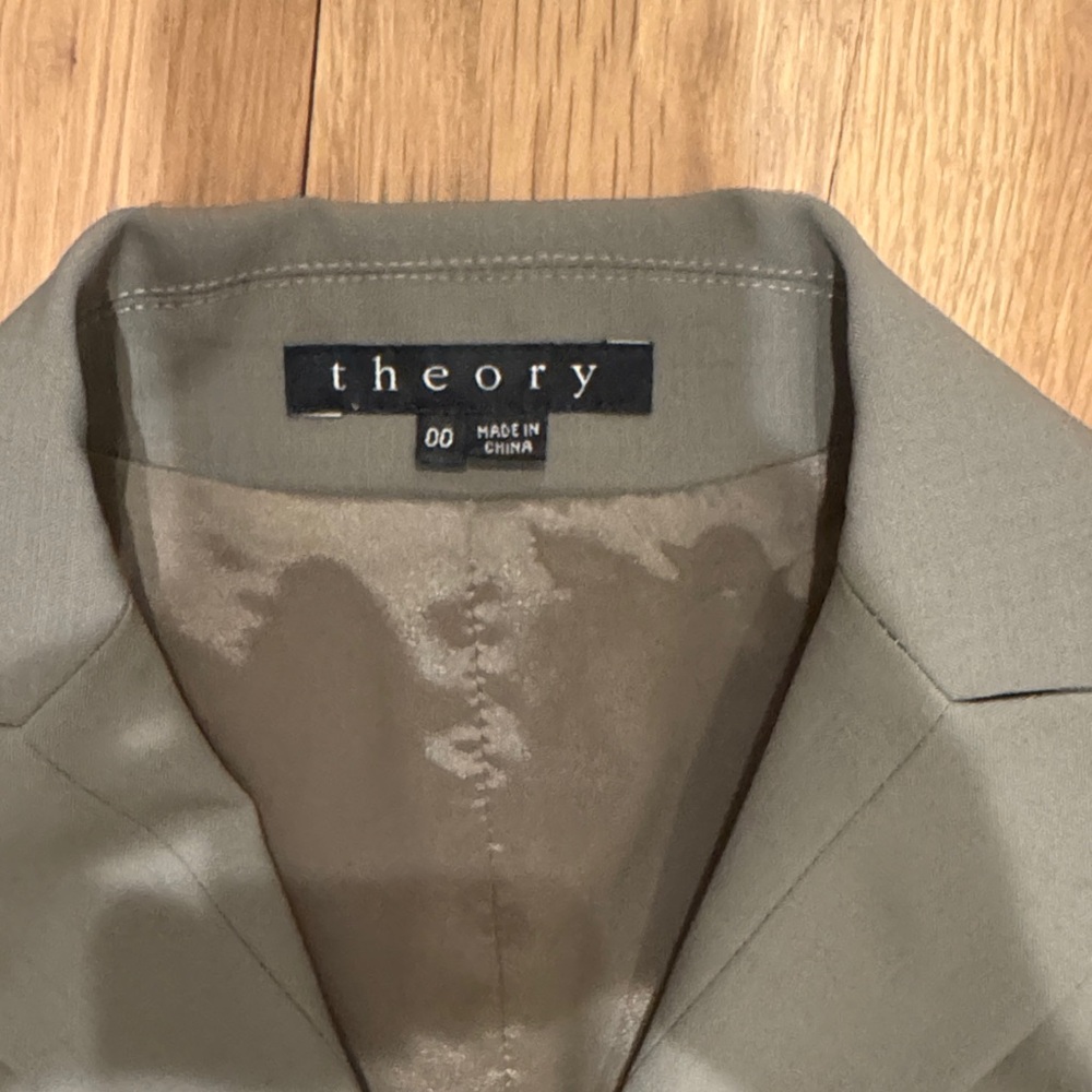 Theory Gray sage pantsuit 00 - Picture 6 of 12